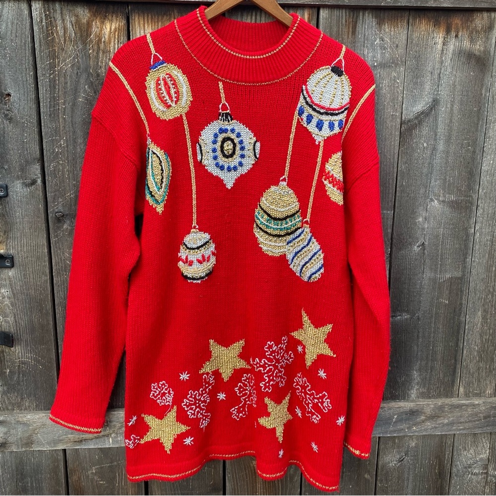 Vintage “Ugly” Christmas Sweater
